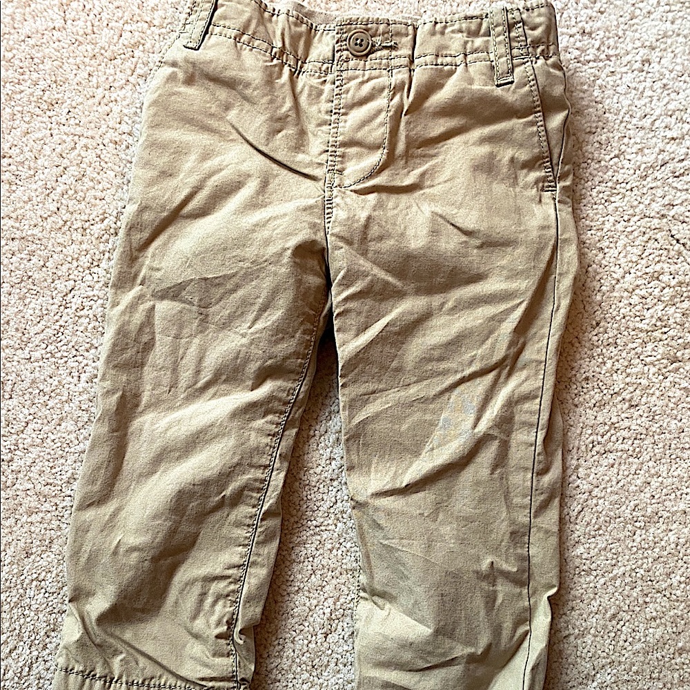 BabyGap (Sz 18-24 Mo) Lined Khaki Pull-On Chinos